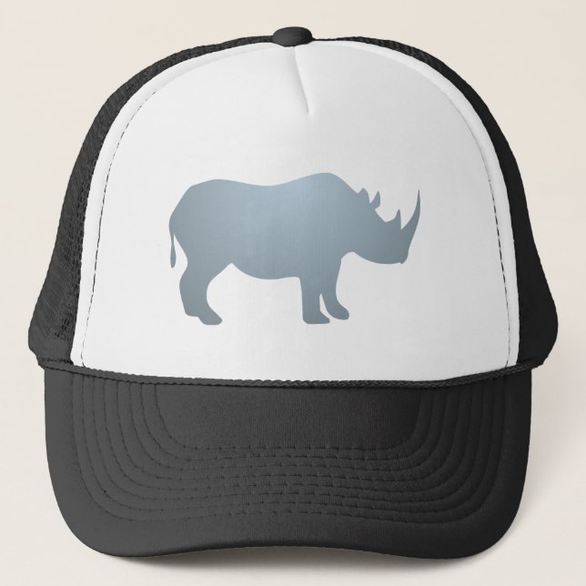 Nashorn rhino rhinoceros trucker hat (Front)