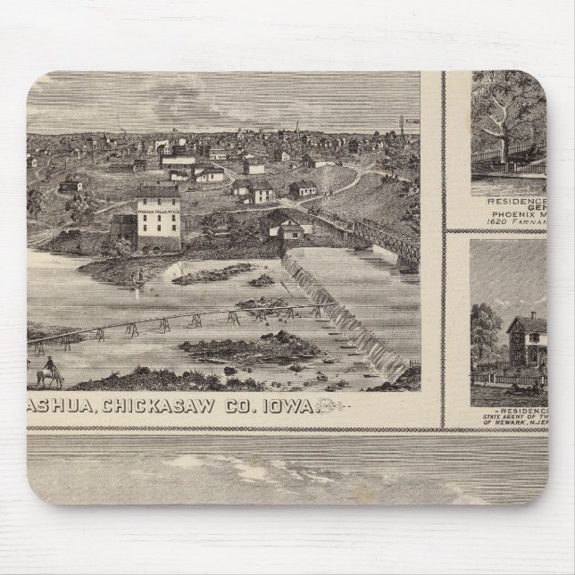 Nashua farm and residence mouse pad (Front)