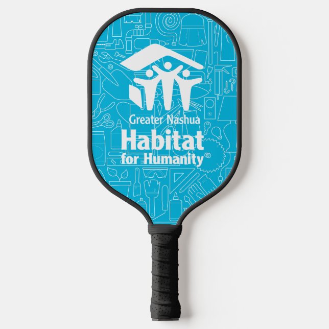 Nashua Habitat Pickle Ball Paddle (Front)