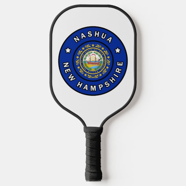 Nashua New Hampshire Pickleball Paddle (Front)