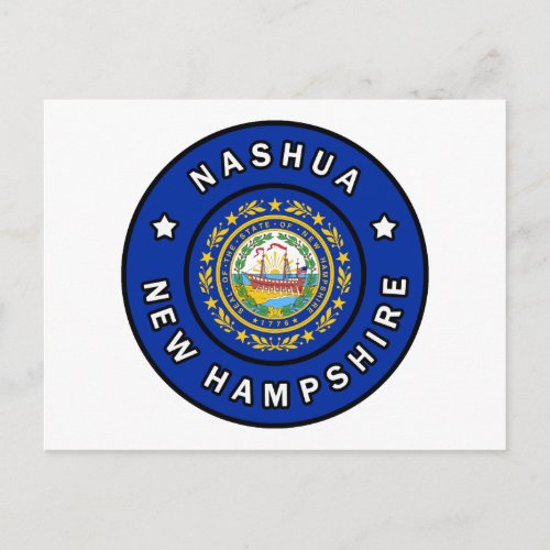 Nashua New Hampshire Postcard