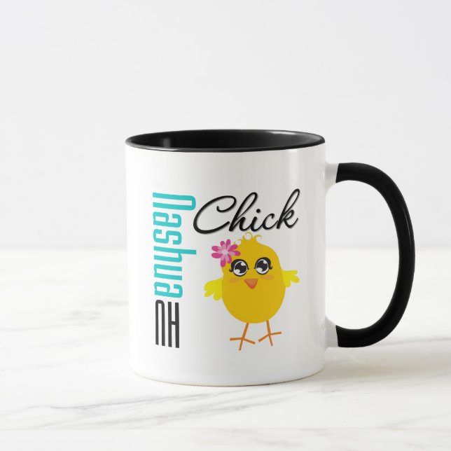 Nashua NH Chick Mug (Right)