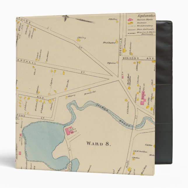 Nashua, Ward 78 3 Ring Binder (Front/Inside)