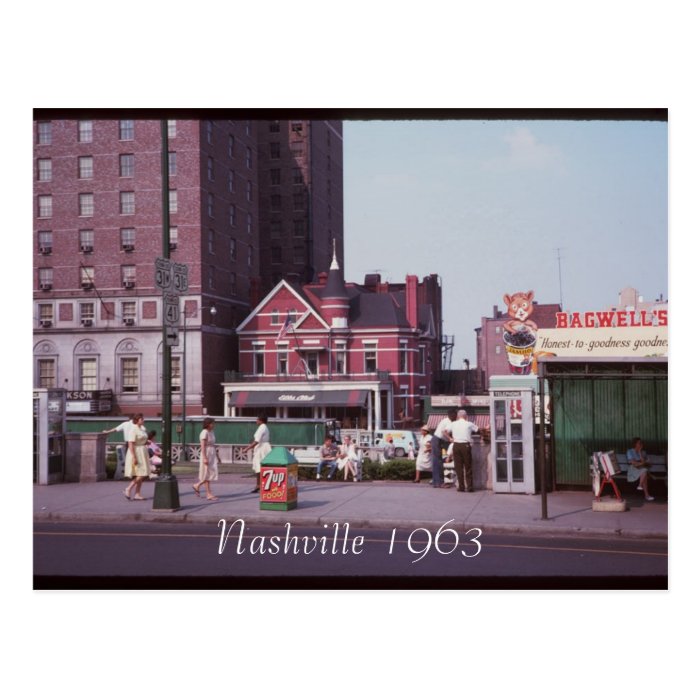 Nashville 1963 Postcard