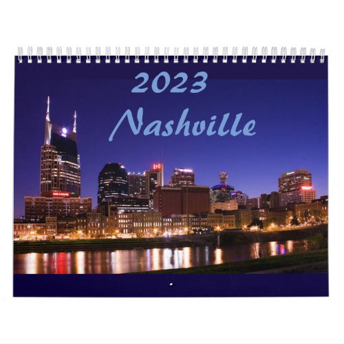 Nashville 2023 Calendar