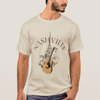 Nashville Acoustic Guitar T-Shirt
