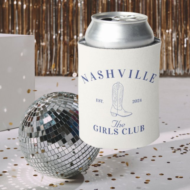 Nashville Bachelorette Girls Club Can Cooler (Creator Uploaded)