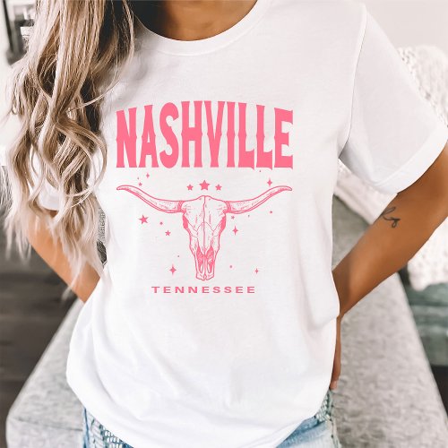 Nashville Bachelorette Last Bash In Nash Cowgirl T_Shirt