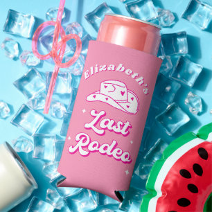 Nashville Bachelorette Last Rodeo Seltzer Can Cooler