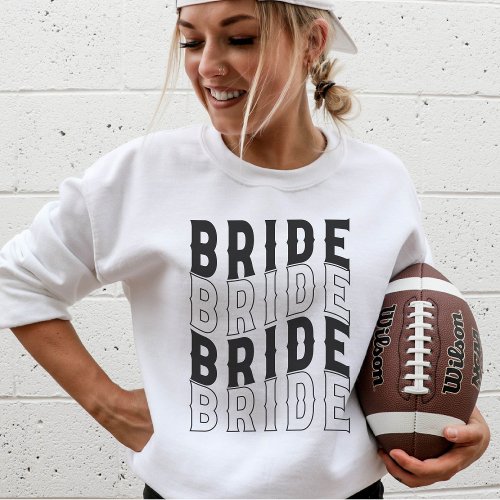 Nashville Bachelorette Party Cowgirl Bride Custom Sweatshirt