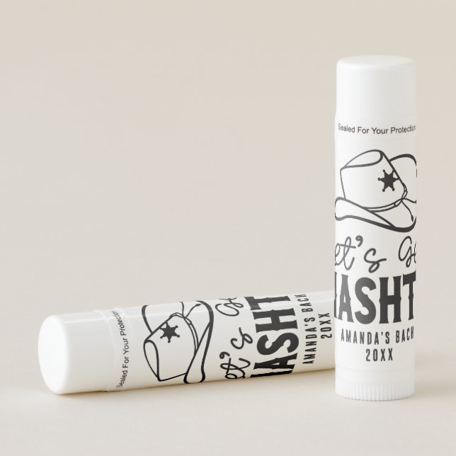 Nashville Bachelorette Party Custom Bridesmaid Lip Balm (Front)