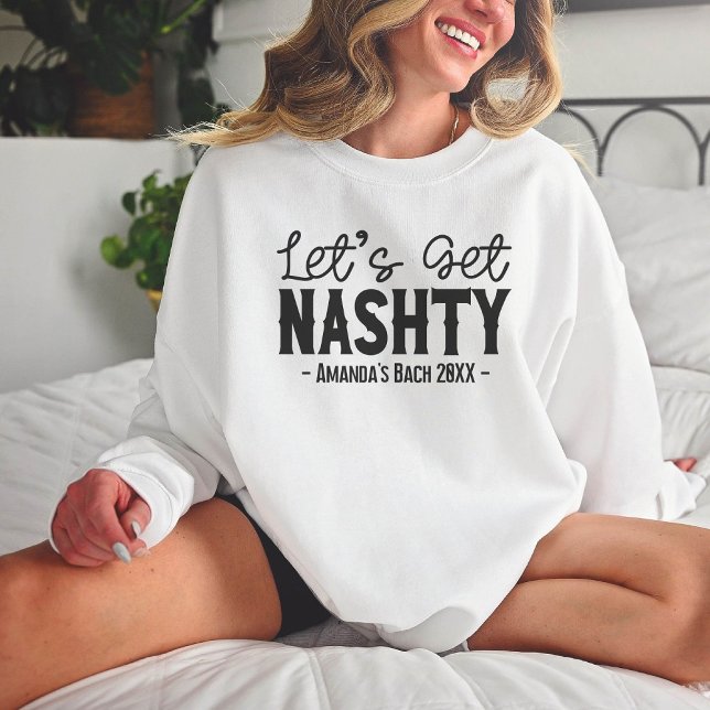 Nashville Bachelorette Party Custom Bridesmaid Sweatshirt (Creator Uploaded)