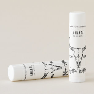 Nashville Bachelorette Party Gettin Hitched Custom Lip Balm