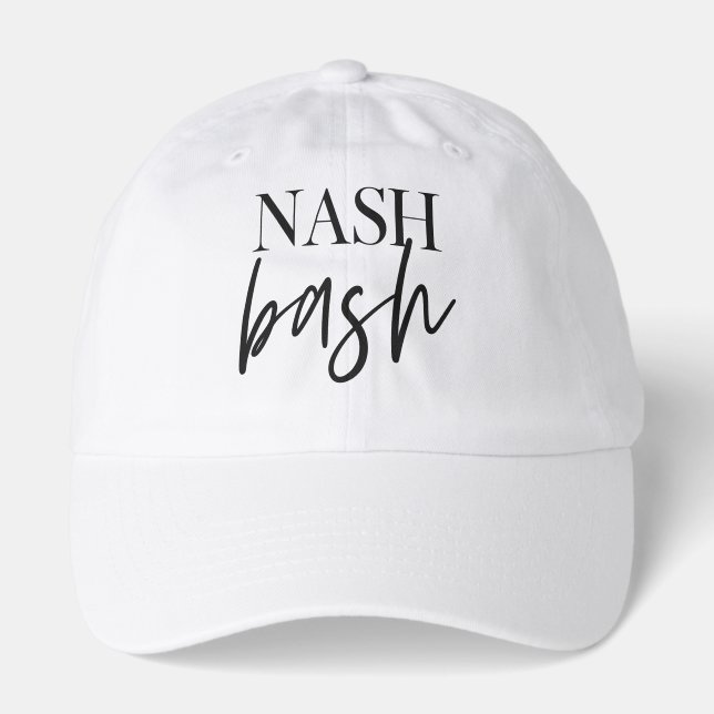 nashville bachelorette party hat group nash bas (Front)