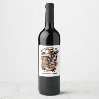 Nashville Bachelorette Party Wine Label