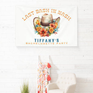 Nashville Bash Bachelorette Party Banner
