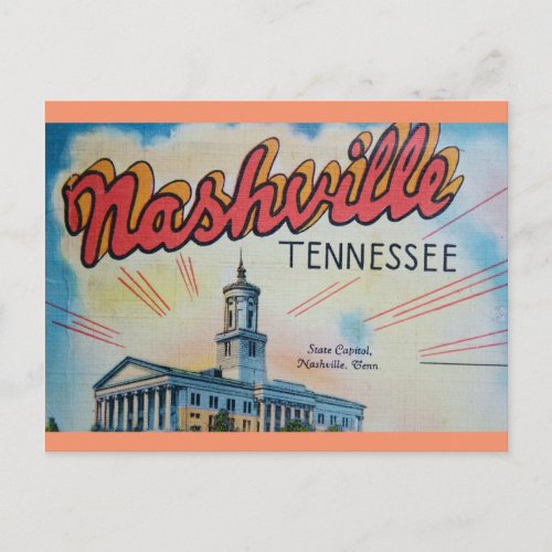 Nashville Capitol Postcard