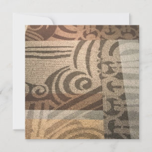 Nashville Carpet Flat Greeting Card