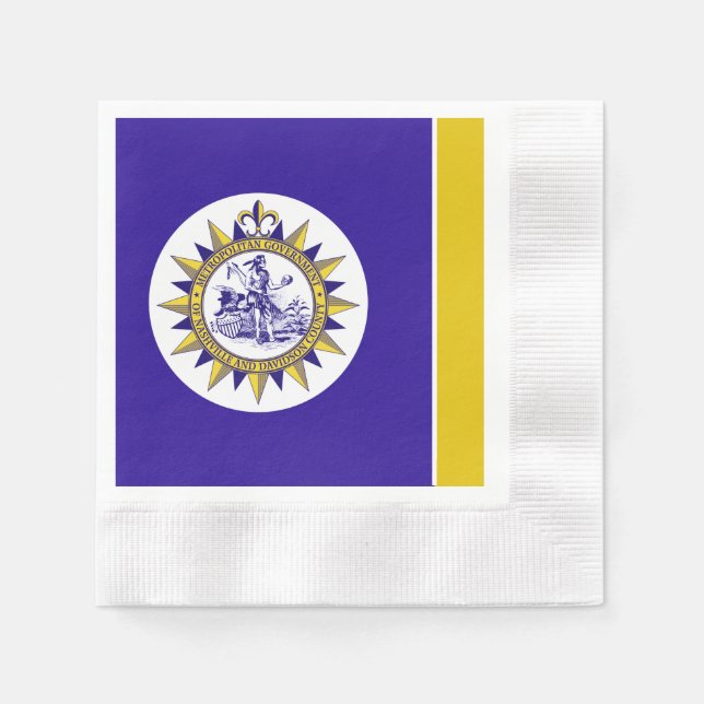 Nashville city flag napkins (Front)