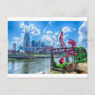 Nashville City in Tennessee Postcard