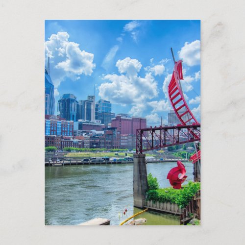 Nashville City in Tennessee Postcard