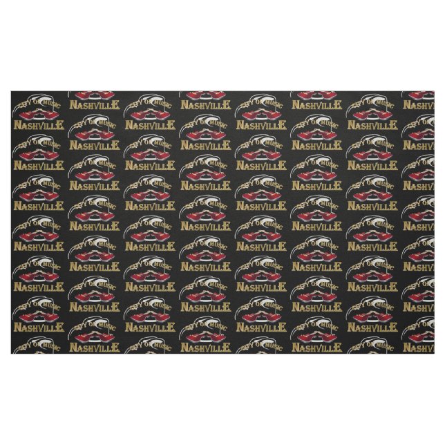 Nashville. City of music Fabric (Fat Quarter)