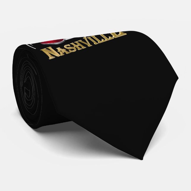 Nashville. City of music Tie (Rolled)