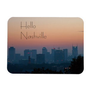 Nashville City Sunrise Magnet