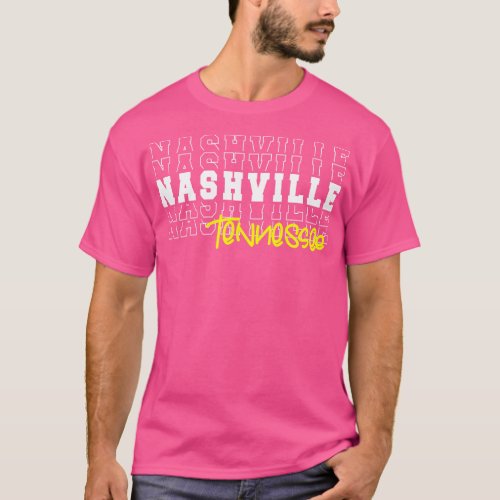 Nashville City Tennessee Nashville TN T_Shirt