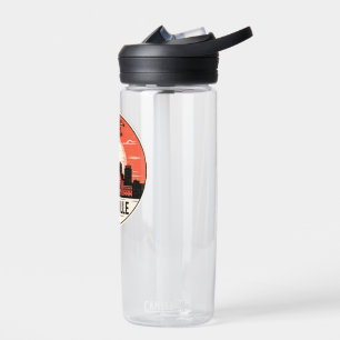 Nashville City Tennessee USA Water Bottle