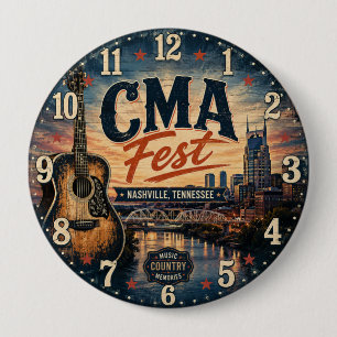 Nashville CMA Fest Country Music Tennessee Gift Button