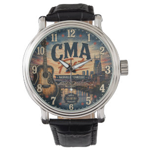 Nashville CMA Fest Country Music Tennessee Gift Watch