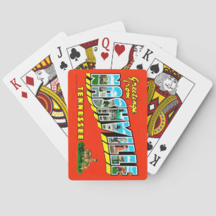 Nashville Colorful Greeting Playing Cards