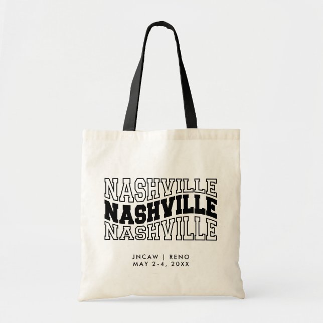 Nashville Conference Welcome Bag Trade Show Tote (Front)