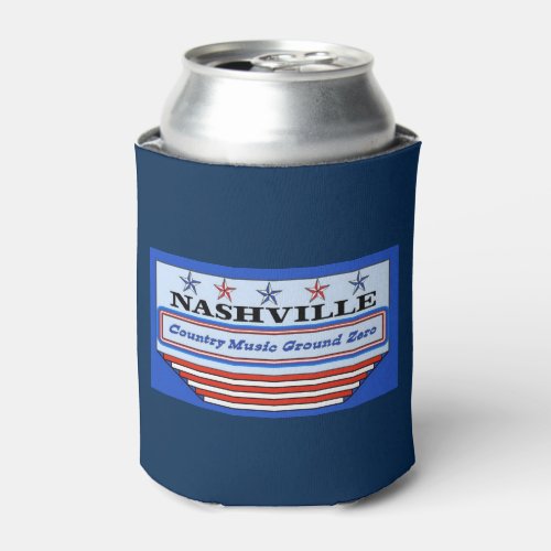 Nashville Country Music GZ Can Cooler