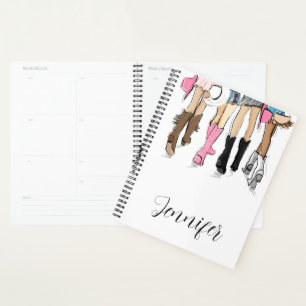 Nashville Cowgirl Fashion Personalized Planner