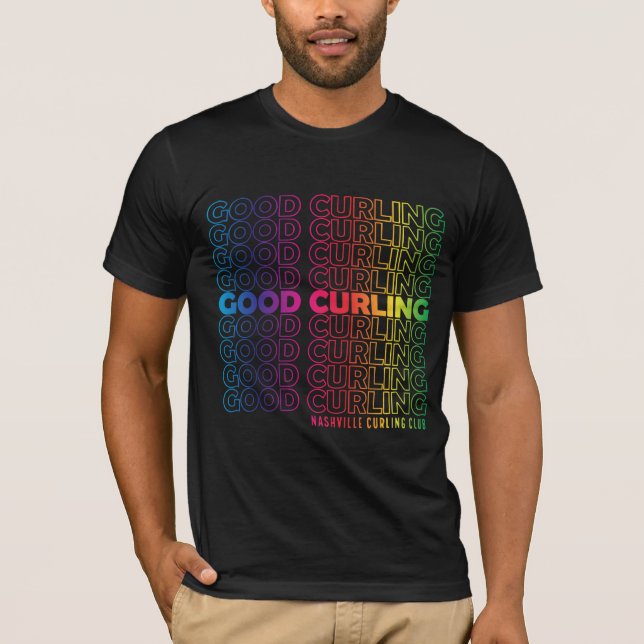 Nashville Curling Club Pride T-Shirt (Front)