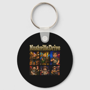 Nashville Drive Baby Characters Keychain