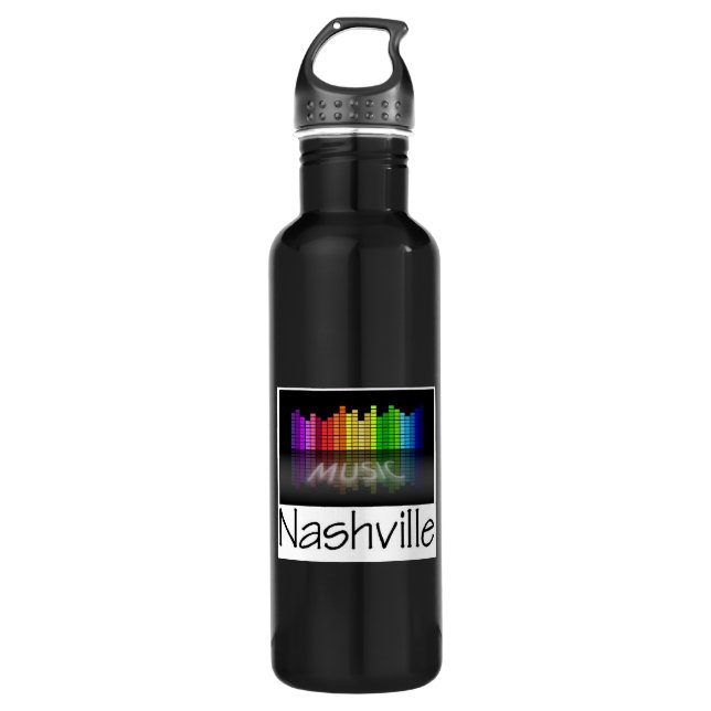 Nashville Equalizer Water Bottle (Front)