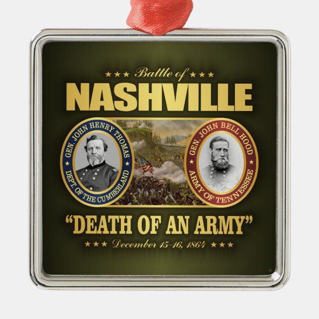 Nashville (FH2)  Metal Ornament (Front)
