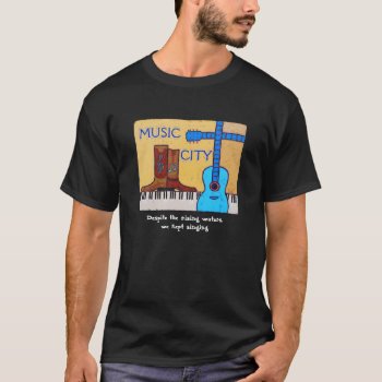 Nashville Flood T-shirt by ronaldyork at Zazzle