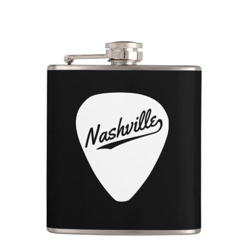 Nashville Guitar Pick Flask