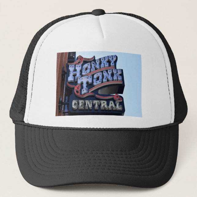 Nashville Honky Tonk Trucker Hat (Front)