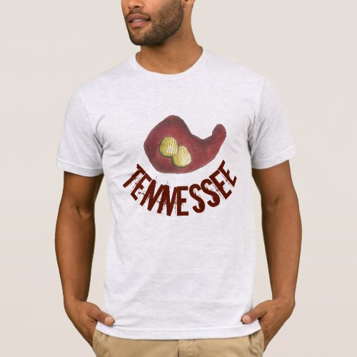 Nashville Hot Chicken w Pickles TENNESSEE TN Food T_Shirt
