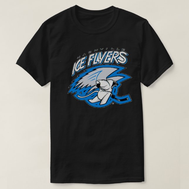 Nashville Ice Flyers Hockey T-Shirt (Design Front)