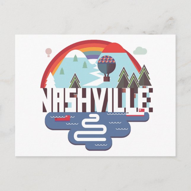 Nashville In Design Postcard (Front)