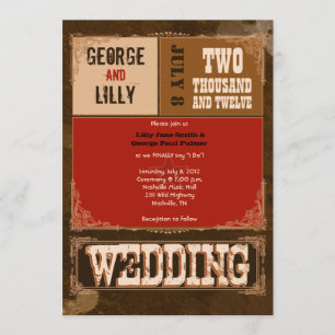 Nashville Invite: Cherry Invitation