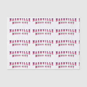 Nashville Music City2 Tissue Paper