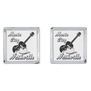 Nashville. Music city Cufflinks