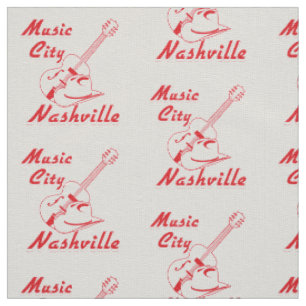 Nashville. Music city Fabric